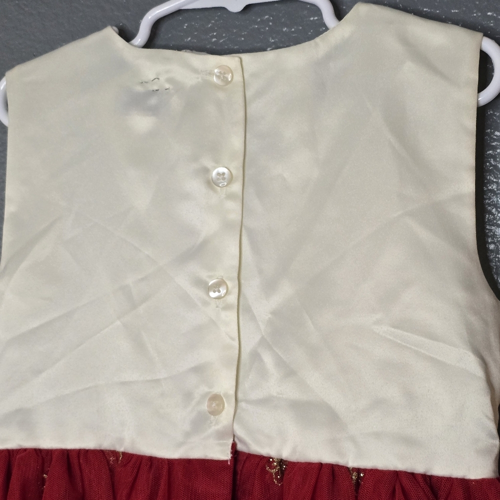 Blueberi Boulevard girl Christmas dress. Size 6x Nwot. - Picture 4 of 6